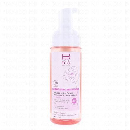 BCOMBIO Mousse Ultra Douce Nettoyante & D&eacute;maquillante 170ml