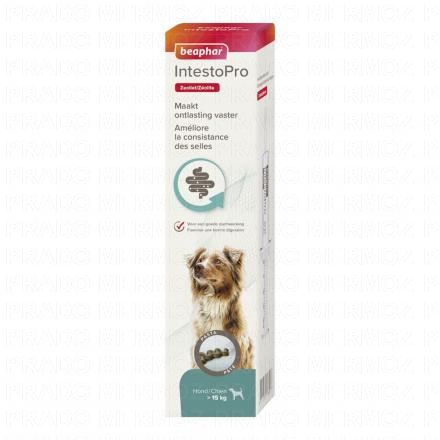 BEAPHAR IntestoPro - Pâte (chien (> 15 kg) - 2 x 20 ml)
