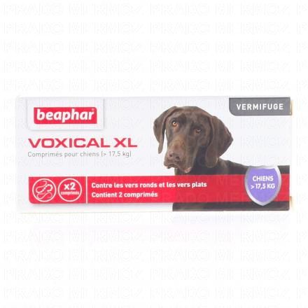 BEAPHAR Voxical - Vermifuge (xl chiens > 17,5 kg)