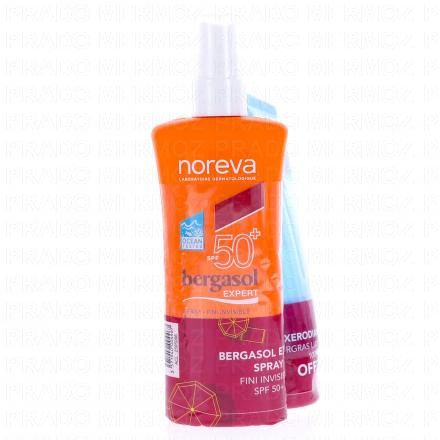 NOREVA Noreva Spray Solaire Fini Invisible SPF50+ 125ml + Xerodiane AP+ Surgras Liquide Doux 100ml Offert