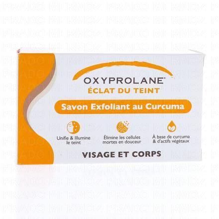 BIO-RECHERCHE Oxyprolane - Eclat teint Savon exfoliant au curcuma