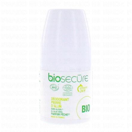 BIO SECURE D&eacute;odorant bille pierre d'alun sans alcool flacon 50ml