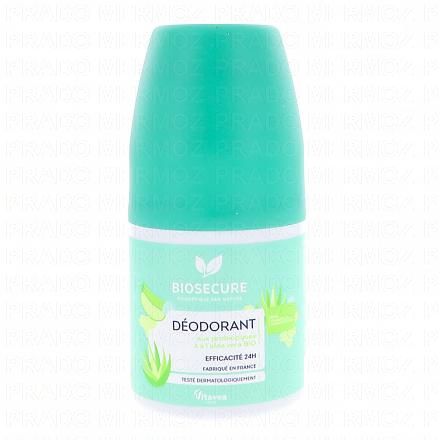 BIO SECURE Déodorant roll-on probiotiques et aloe vera Bio 50ml