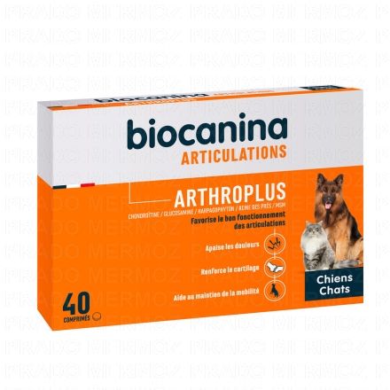BIOCANINA Articulations - Arthroplus 40 comprim&eacute;s