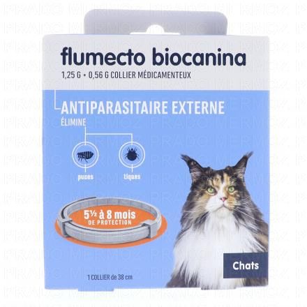 BIOCANINA Flumecto Collier Anti-Parasitaires 1 unité (chats)