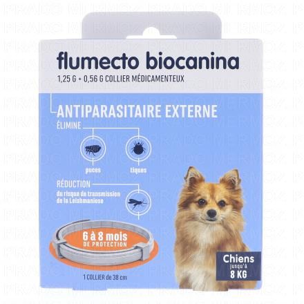 BIOCANINA Flumecto Collier Anti-Parasitaires 1 unité (chien -8kg)