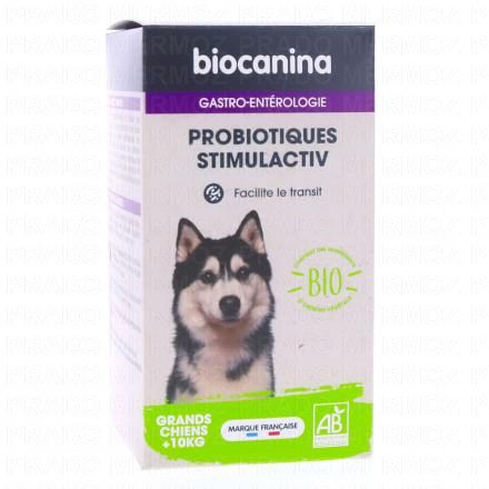 BIOCANINA Probiotiques Stimulactiv pour grands chiens (+10kg)