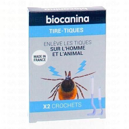 BIOCANINA Tire-tiques crochetsx2