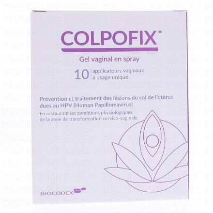BIOCODEX Colpofix Gel vaginal en spray flacon 20ml