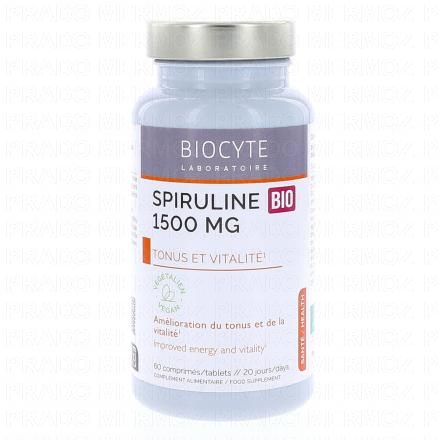 BIOCYTE Bio - Spiruline Bio 60 comprim&eacute;s