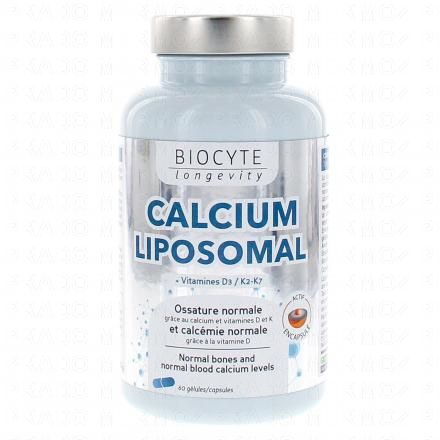 BIOCYTE Longevity Min&eacute;raux - Calcium Liposomal 60 g&eacute;lules