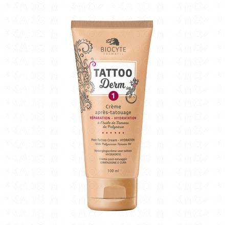 BIOCYTE Cosmétique - Tattoo Derm 1 crème après tatouage tube 100ml