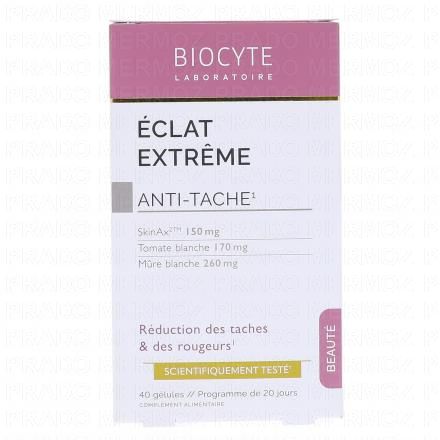 BIOCYTE &Eacute;clat Extr&ecirc;me 40 g&eacute;lules