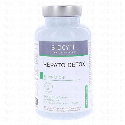 BIOCYTE Hepato Detox 60 g&eacute;lules