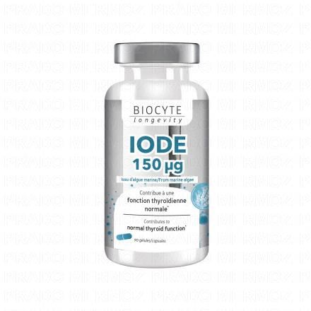 BIOCYTE Iode 150µg x90 gélules