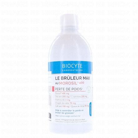 BIOCYTE Le Br&ucirc;leur max au Morosil 400 - Perte de poids 500 mL