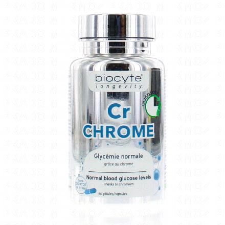 BIOCYTE Longevity Min&eacute;raux - Cr chrome 60 g&eacute;lules
