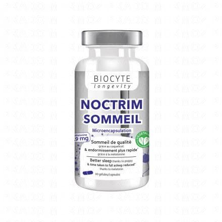 BIOCYTE Longevity Sommeil & Stress - Noctrim Sommeil microencapsulation 30 g&eacute;lules