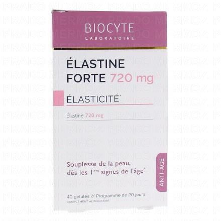 BIOCYTE Peau - Elastine Forte 40 g&eacute;lules