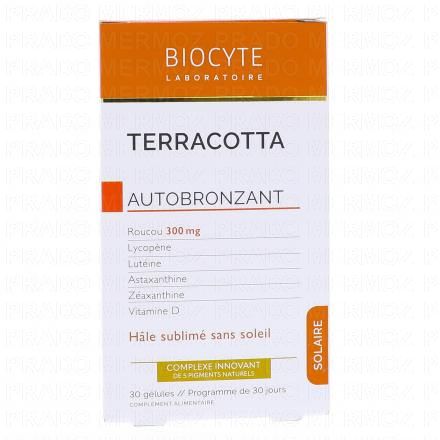 BIOCYTE Solaire - Terracotta cocktail autobronzant (30 g&eacute;lules)