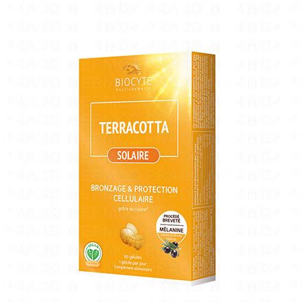 BIOCYTE Terracotta Bronzage (boîte de 30 comprimés)