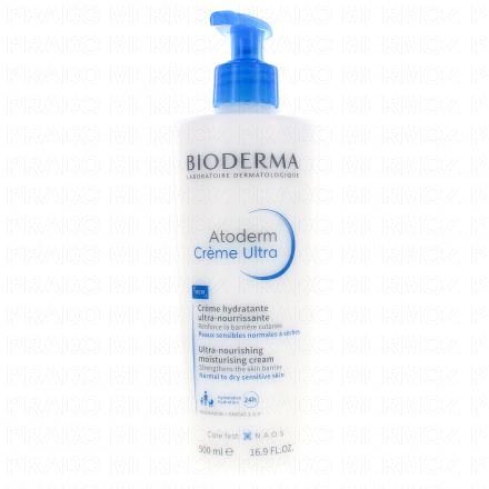 BIODERM Atoderm Crème ultra-nourrissante sans parfum (flacon pompe 500ml)