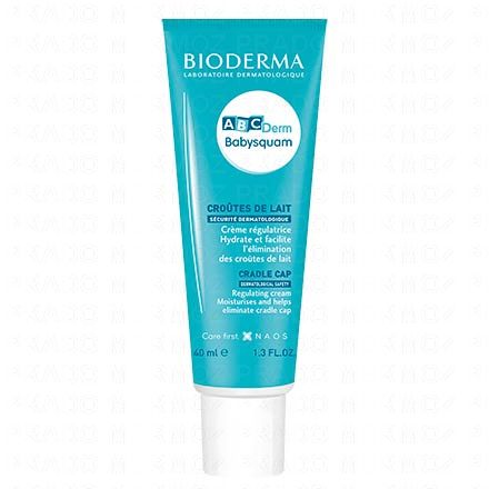 BIODERMA ABCDerm Babysquam Cr&egrave;me cro&ucirc;tes de lait squames b&eacute;b&eacute; tube 40ml