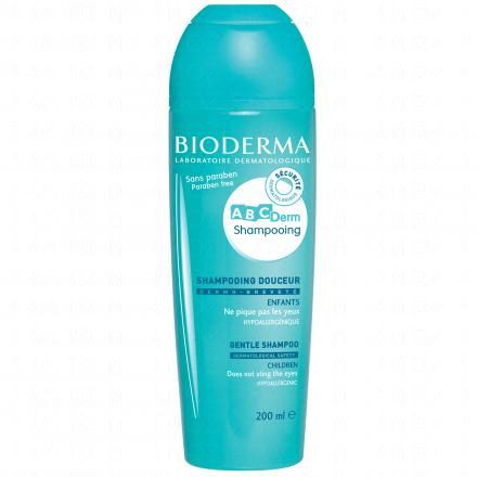 BIODERMA ABCDerm - Shampoing doux b&eacute;b&eacute; & enfant cuir chevelu d&eacute;licat 200ml