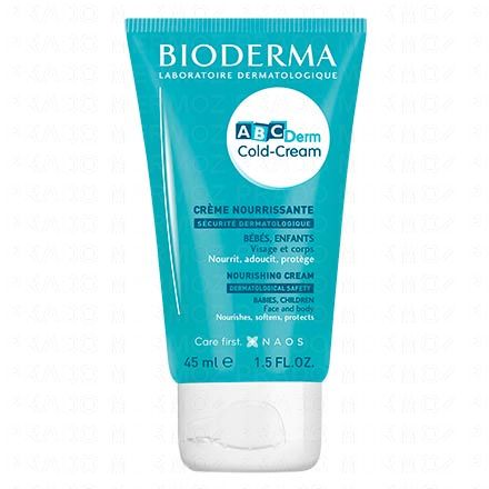 BIODERMA ABCDerm - Cold Cream cr&egrave;me nourrissante b&eacute;b&eacute; 45ml