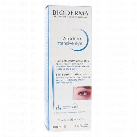BIODERMA Atoderm - Intensive Eye Crème 3-en-1 paupières irritées 100ml