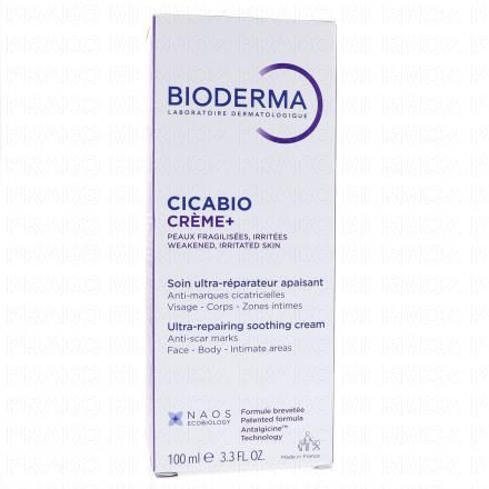 BIODERMA Cicabio - Cr&egrave;me+ Soin ultra r&eacute;parateur et apaisant 100ml