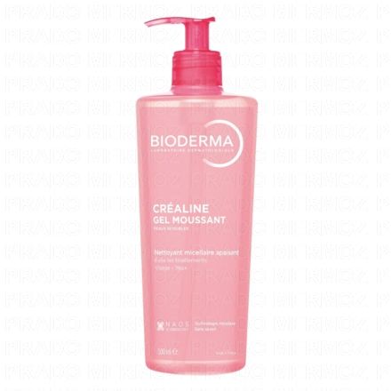 BIODERMA Cr&eacute;aline - Gel moussant (flacon pompe 500ml)