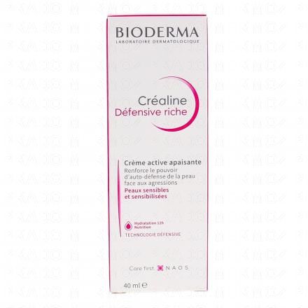 BIODERMA Cr&eacute;aline - D&eacute;fensive Cr&egrave;me riche tube 40ml