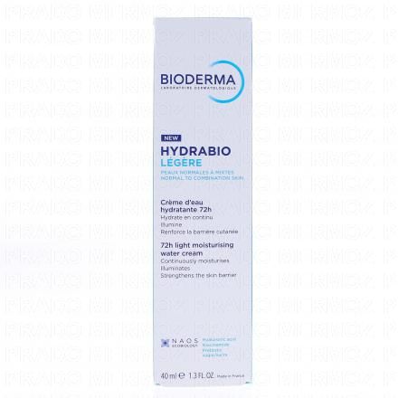 BIODERMA Hydrabio - Gel Cr&egrave;me Soin hydratant texture l&eacute;g&egrave;re 40ml