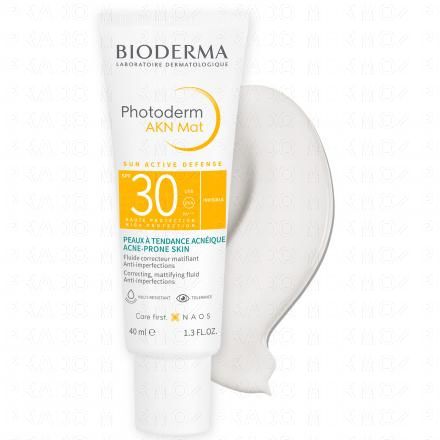 BIODERMA Photoderm - AKN mat SPF 30 fluide matifiant 40ml