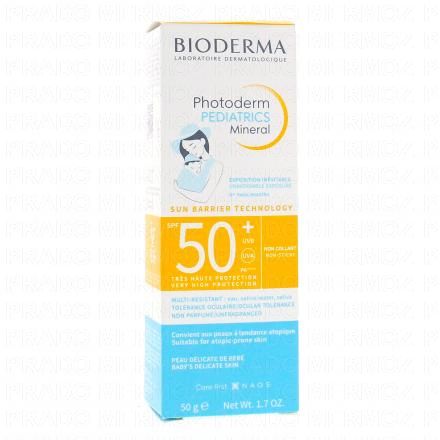 BIODERMA Photoderm - Pediatrics Cr&egrave;me solaire SPF 50 Tube 50g