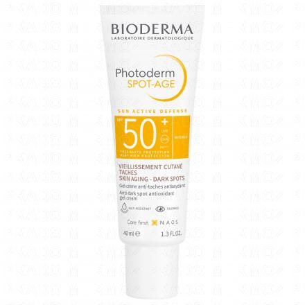 BIODERMA Photoderm - Spot-Age Cr&egrave;me solaire anti t&acirc;che et rides SPF50+ 40ml