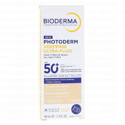 BIODERMA Photoderm XDefense Ultra-Fluid SPF50+ Teint&eacute; n&deg;01 40ml