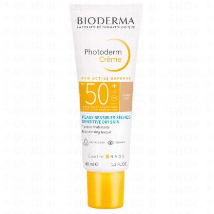 BIODERMA Photoderm - Cr&egrave;me teint&eacute;e claire tube 40ml