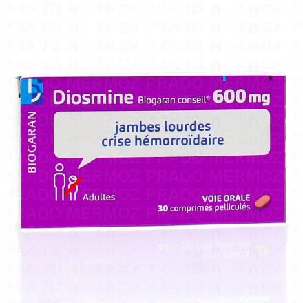 BIOGARAN Diosmine 600mg
