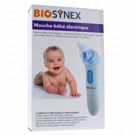 BIOSYNEX Mouche b&eacute;b&eacute; &eacute;lectrique 3 embouts