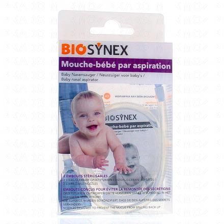 BIOSYNEX Mouche b&eacute;b&eacute; par aspiration 2 embouts