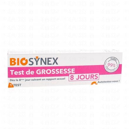 BIOSYNEX test de grossesse pr&eacute;coce