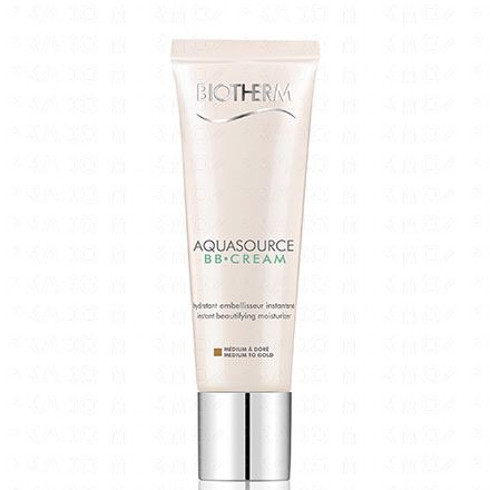 BIOTHERM Aquasource BB crème peau médium à doré tube de 30ml
