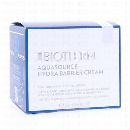 BIOTHERM Aquasource - Crème Barrière Fortifiante 50ml