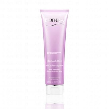 BIOTHERM Biosource gelée fondante nettoyante exfoliant quotidien