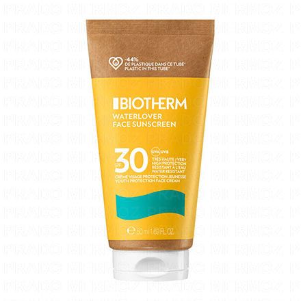 BIOTHERM Waterlover cr&egrave;me solaire visage SPF30