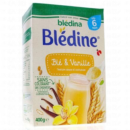 BLEDINA Blédine - Blé et vanille dès 6 mois 400g
