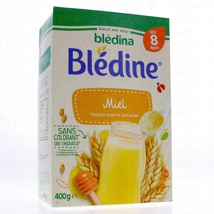 BLEDINA Bl&eacute;dine - saveur miel d&egrave;s 8mois 400g