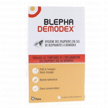 BLEPHADEMODEX Lingettes paupi&egrave;res x 30